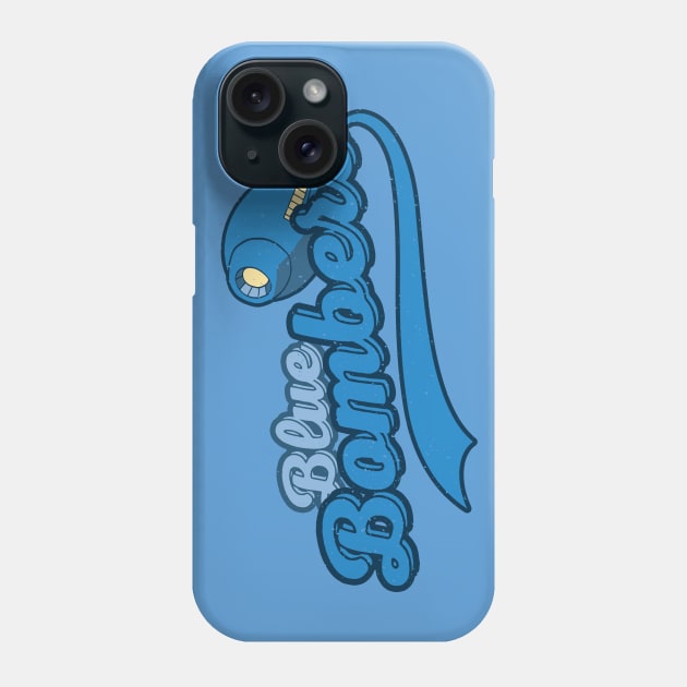 Blue Bomber Phone Case by TheHookshot