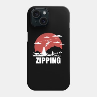 Zipline Adventure Ziplining Ziplines Gift Phone Case