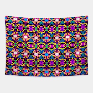Seamless Pattern Bright and Bold Tapestry