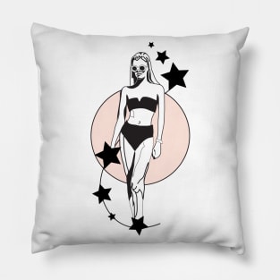 Strawberry Moon Pillow