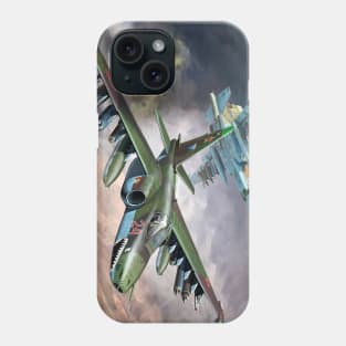 Sukhoi Su25 Close Support Phone Case