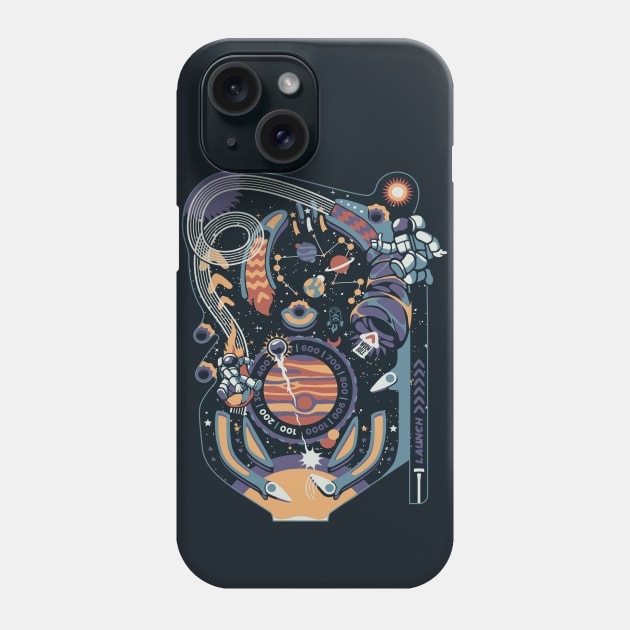 Pinball Space Machine by Tobe Fonseca Phone Case by Tobe_Fonseca