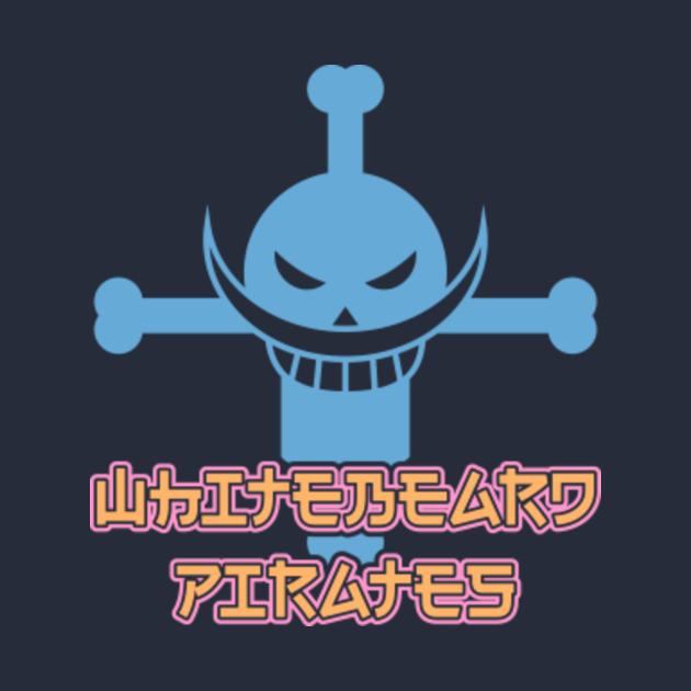 Jolly Roger Shirohige Pirates - Whitebeard Pirates - T-Shirt | TeePublic