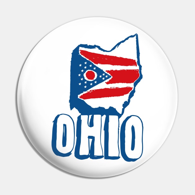 Ohio Pin by Very Simple Graph