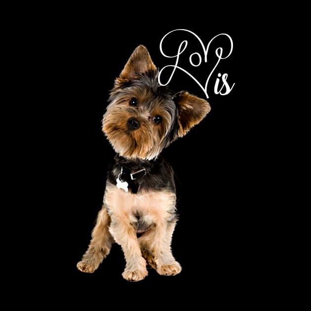 Yorkie Shirt Love Yorkshire Terrier Gifts Men Women by Ortizhw