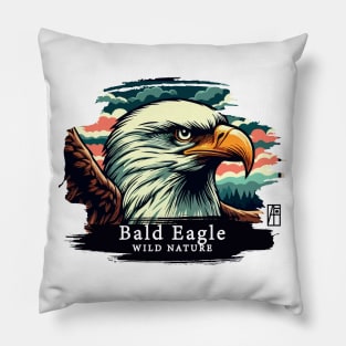 Bald Eagle - WILD NATURE - BALD EAGLE -2 Pillow