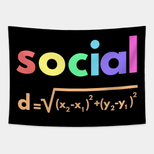 Social Distance Formula Math Tapestry