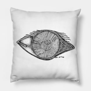 Fish Eye Maze Pillow