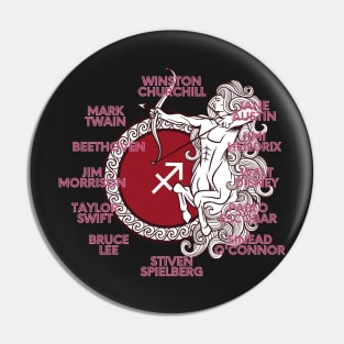 Sagittarius Zodiac Sign Test Pin