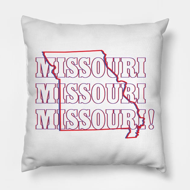 Missouri, Missouri, Missouri! Pillow by Ignition