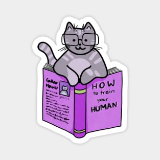 Cat author Magnet