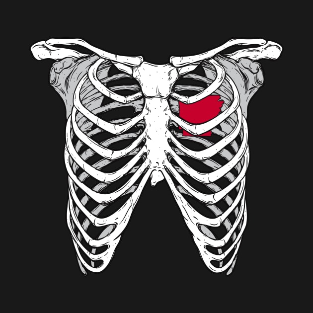 Arkansas Heart by rt-shirts