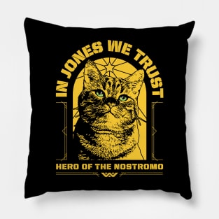 In Jones We Trust Pillow