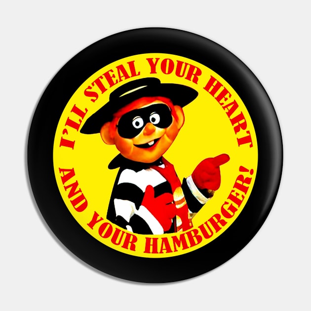 Hamburgled Pin by BradyRain