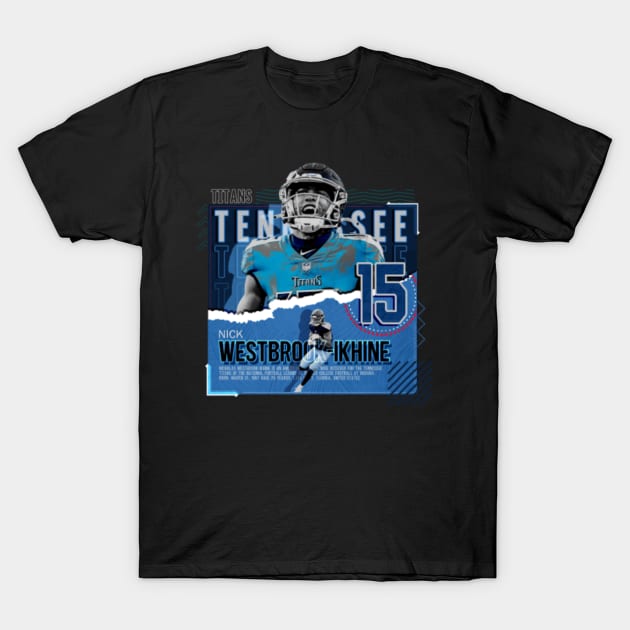 Rinkha Nick Westbrook-Ikhine Football Paper Poster Titans T-Shirt