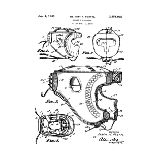 1949 Boxing Headgear Patent Art T-Shirt