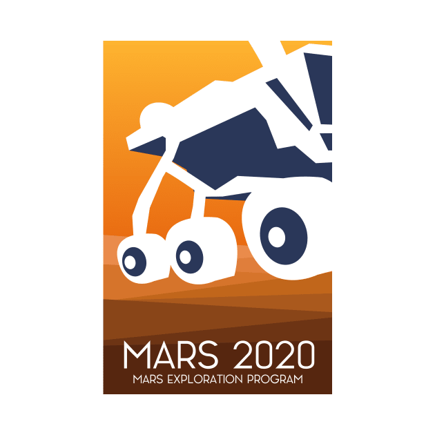 Mars 2020 space art by nickemporium1