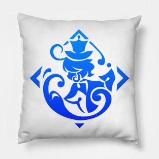 Genshin Impact Furina Emblem Pillow