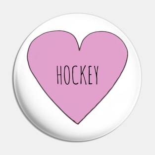 Love Hockey Pin