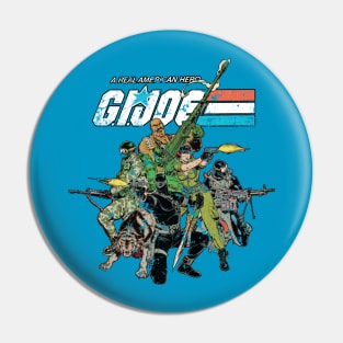 The Real American Heroes Pin