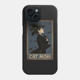 Cat Halloween Cat Mom Phone Case