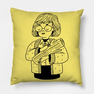 Log Lady Pillow