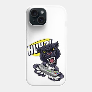 Black panther-HUH?! Phone Case