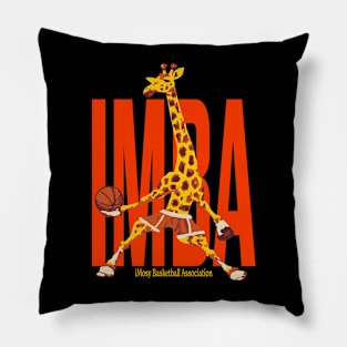 Giraffe tee, Basketball tee, NBA tee, Cute giraffe tee, Funny giraffe Pillow