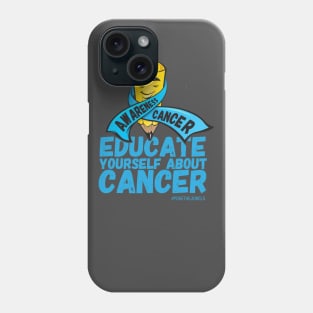 Educate for Cancer, Cancer Awareness Phone Case