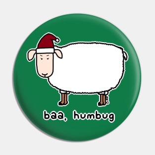 baa, humbug Pin