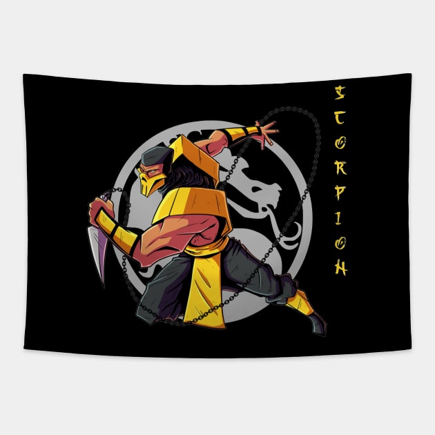 scorpion Tapestry by dubcarnage