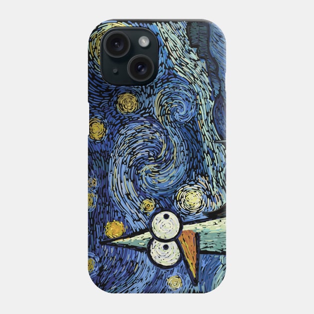 Starry Night Phone Case by Fredo and Pidjin Comics Official Store