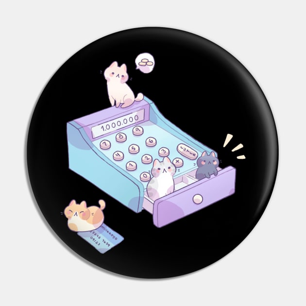 Cash register Pin by Milkkoyo