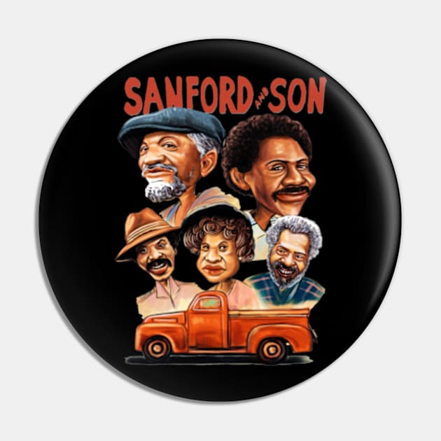 Sanford and Son Comedy Pin by Chocolate Candies