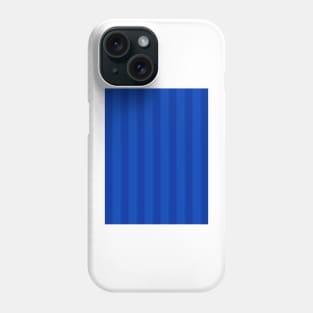 Chelsea Retro Blue Stripes 1985 Home Phone Case