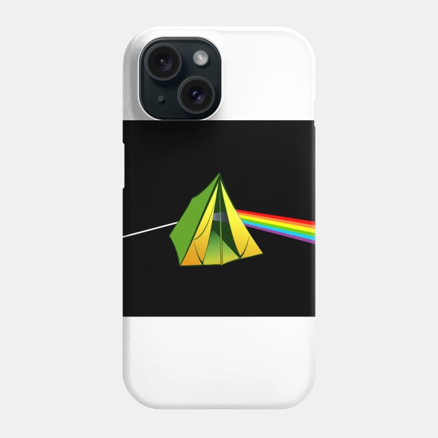 Dark Side of Camping Phone Case by Whatever Forever