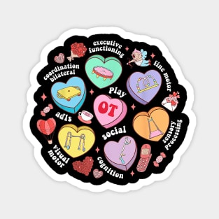 Occupational Therapist Valentine's Day Occupational Therapist Magnet