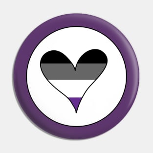 Love is Love: Asexual Pride Pin