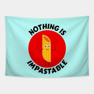 Nothing Is Impastable | Pasta Pun Tapestry