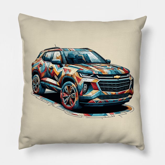 Chevy Blazer Pillow by Vehicles-Art