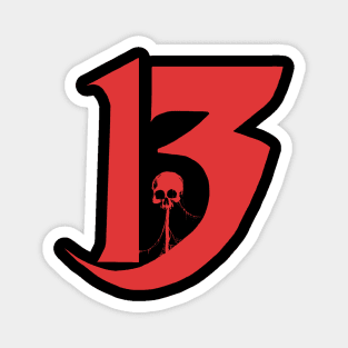 13 (red version) Magnet