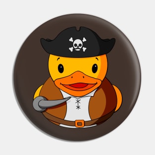 Pirate Rubber Duck Pin