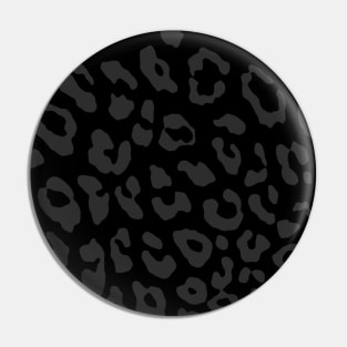 Leopard Print Black Pin