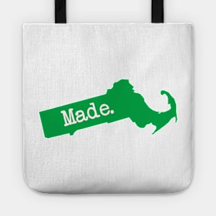 Massachusetts Made MA Green Tote