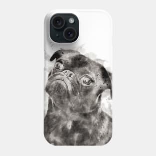 Watercolor Pug Phone Case