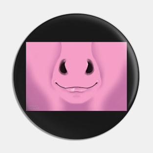 Pink Horse Face Pin