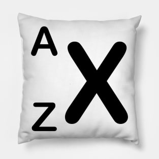 atomic symbol Pillow