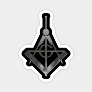 ghost freemasonry logo Magnet