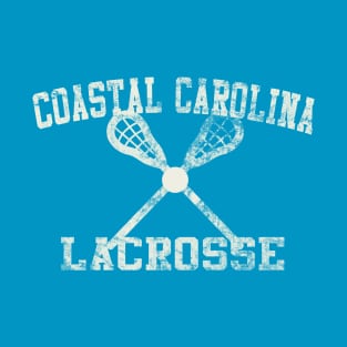 Vintage Coastal Carolina  Lacrosse T-Shirt