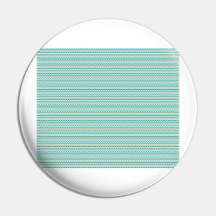 Southwestern Stripes - Ocean Pin